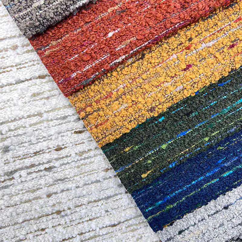 Wholesale OEM Upholstery Heavy Weight 100% Polyester Linen Sofa Fabric Linen Fabric