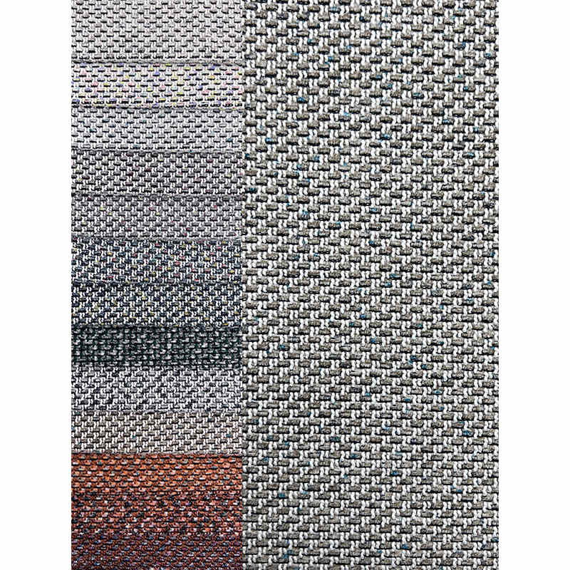 Luxury Polyester Knit Tweed Polyester Fabric Boucle Upholstery Fabric for Sofa and Chair Covers