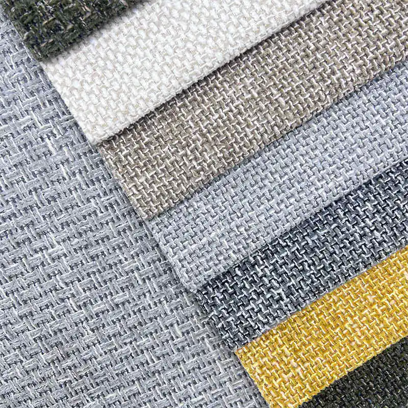 Luxury Designer Inspired Fabric Nonwoven Fabric Needle Punched Linen Felt Supplier for Home Furniture