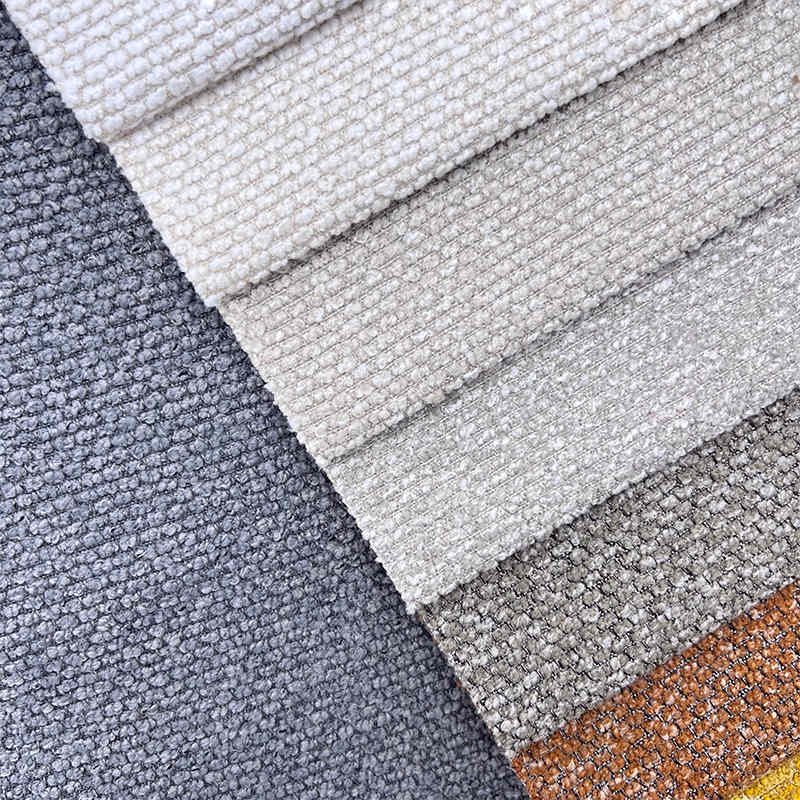 Hot Selling Fabric Sofa Set Furniture Living Room Printed Polyester Fabric Linen