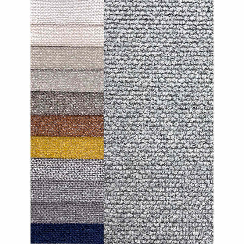 Hot Selling Fabric Sofa Set Furniture Living Room Printed Polyester Fabric Linen