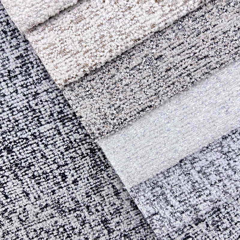 Luxurious Upholstery Sofa Fabric Micro Polyester Printed Linen Fabric for Sofa Furniture