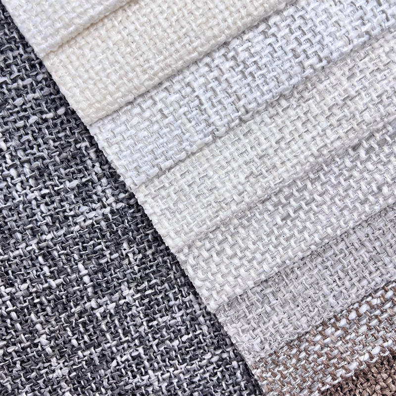 New Fabric Design Upholstery Family Room Linen Sofa Fabric for Sofas and Furniture