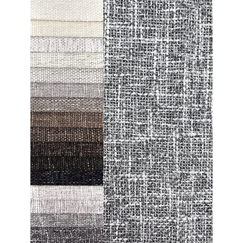 New Fabric Design Upholstery Family Room Linen Sofa Fabric for Sofas and Furniture