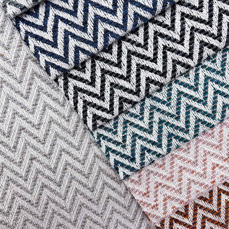 Living Room Sofa Furniture Fabrics Colorful Linen Textile Fabrics for Home Decor