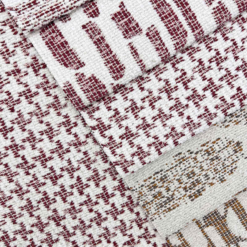 ABC Pattern Design BUKLI Flower Fabric for Home Decor