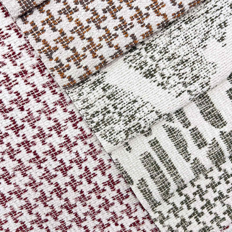 ABC Pattern Design BUKLI Flower Fabric for Home Decor