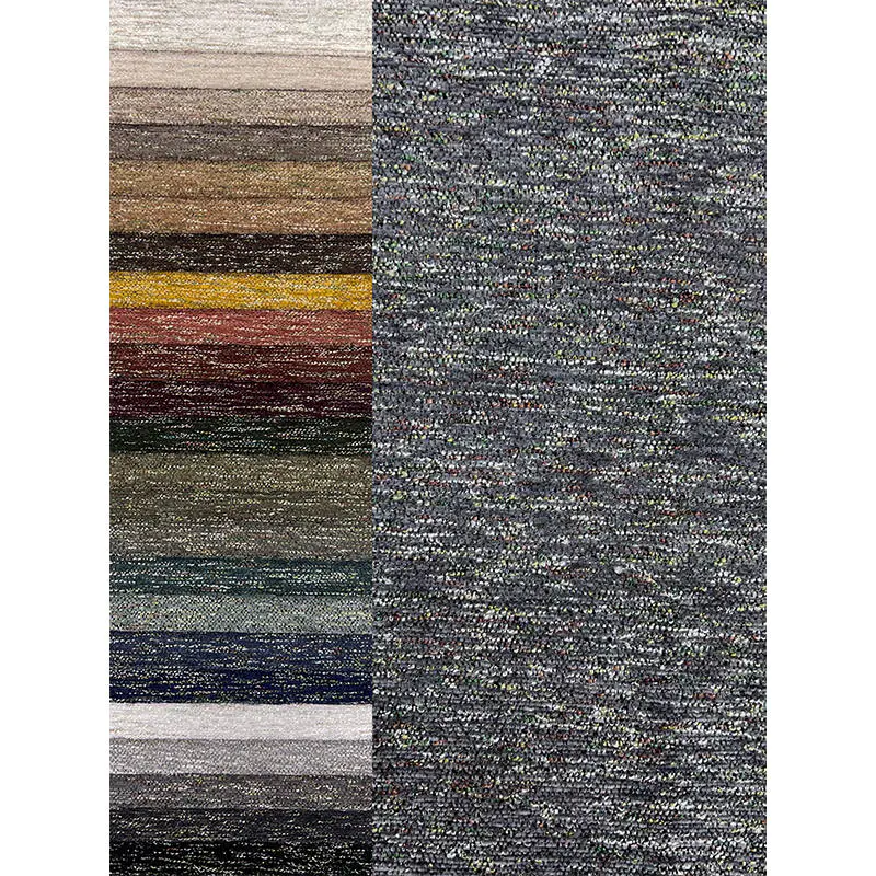 Sofa Fabric Textile Raw Materials Polyester Organic Linen Sofa Fabric for Indoor Deco