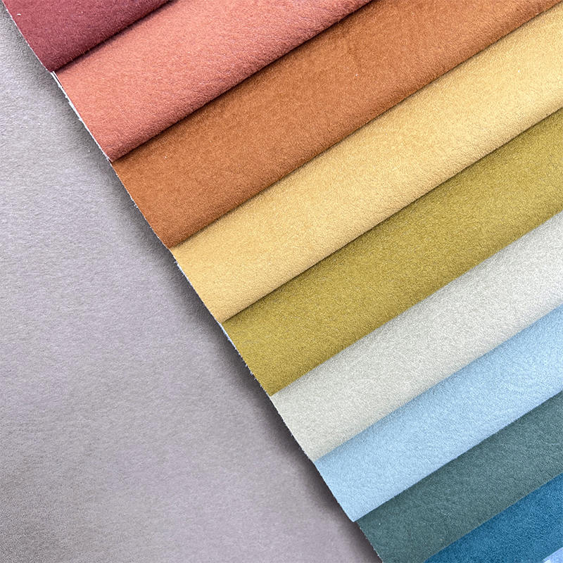 Nonwoven 100% Polyester Knit Fabric for Home Textile Sofa Mattress Upholstery Fabric Suede