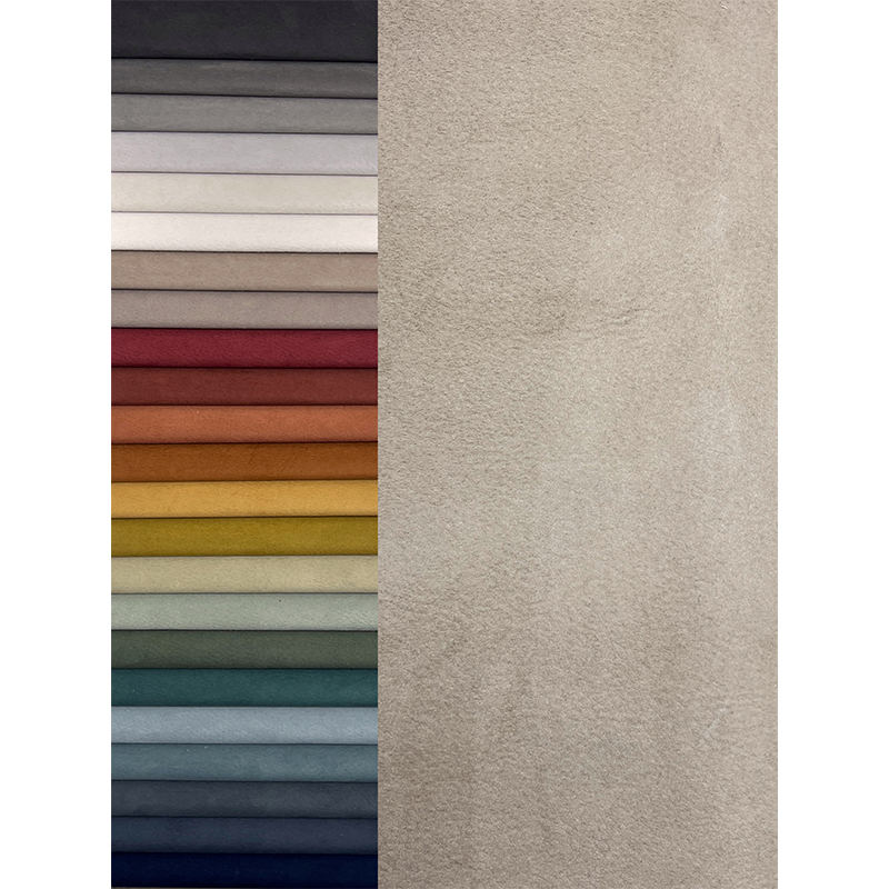 Nonwoven 100% Polyester Knit Fabric for Home Textile Sofa Mattress Upholstery Fabric Suede