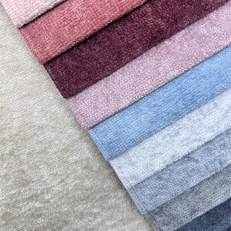 High Quality Water Resistance Chenille 2 Layer Fabric Upholstery Sofa Stretch Fabric for Sofa