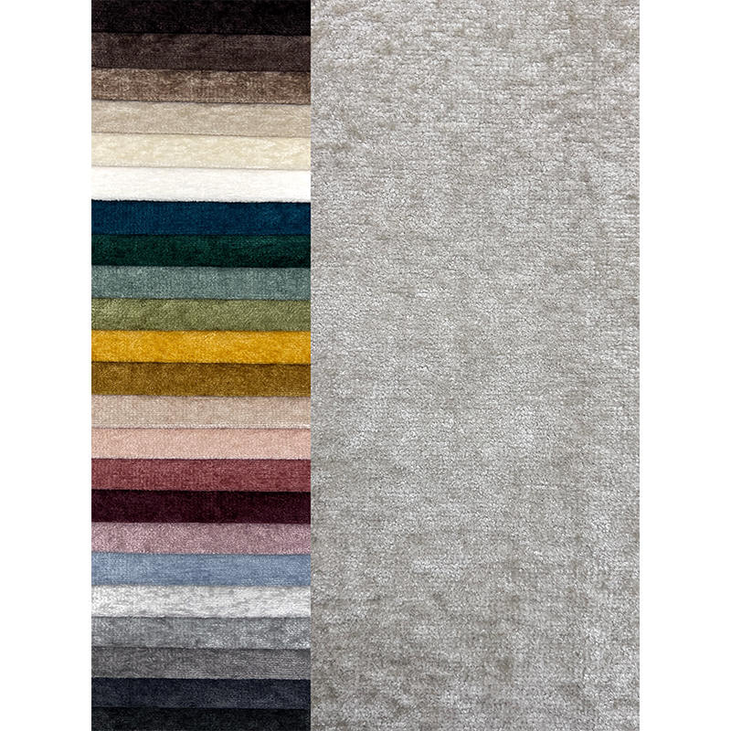 High Quality Water Resistance Chenille 2 Layer Fabric Upholstery Sofa Stretch Fabric for Sofa