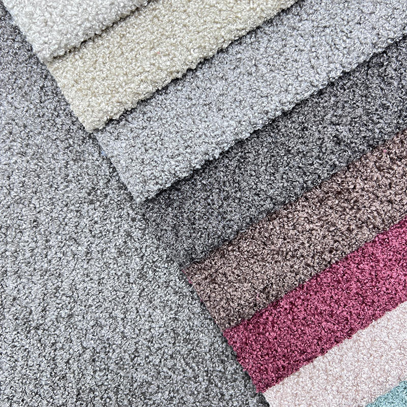 100% Polyester Modern Design Luxury Boucle Teddy Fabric for Upholstery