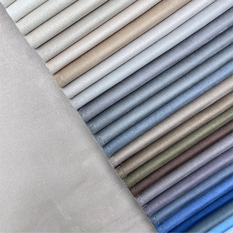 Upholstery Home Textile 100% Polyester Suede Furniture Sofa Fabric Micro Suede Fabric