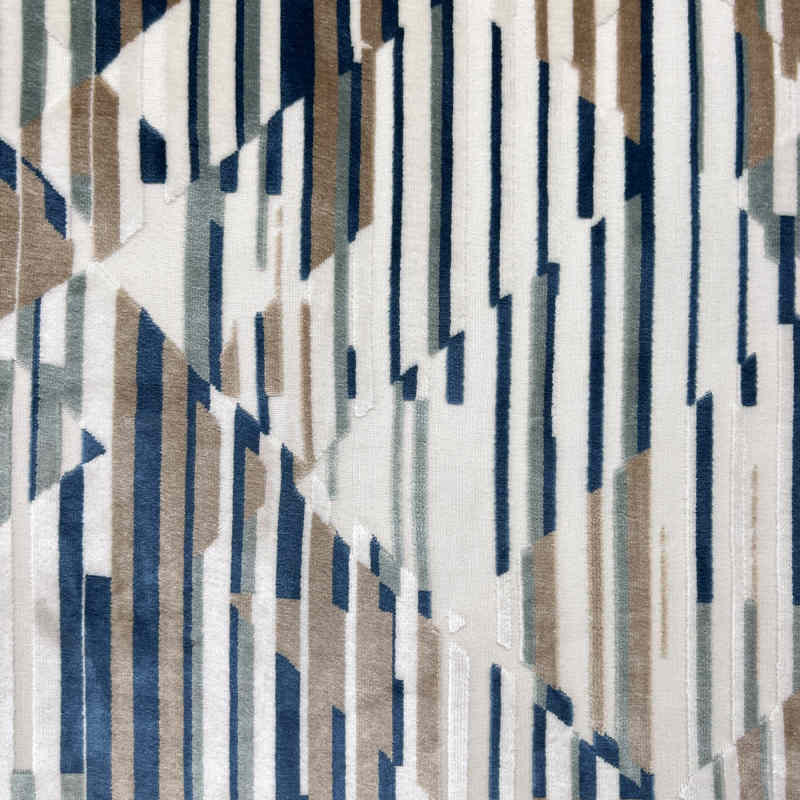 New Light Luxury Brocade Yarn Dyed Jacquard Fabric Five Colors Cut Pile Sofa Fabric for Home Textile