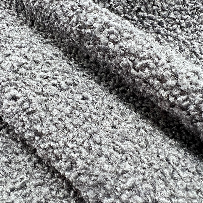 New High Quality Teddy Velvet Fabric for Cushion Upholstery Furniture Fabrics Woven Boucle Sofa Fabric for Home Textile
