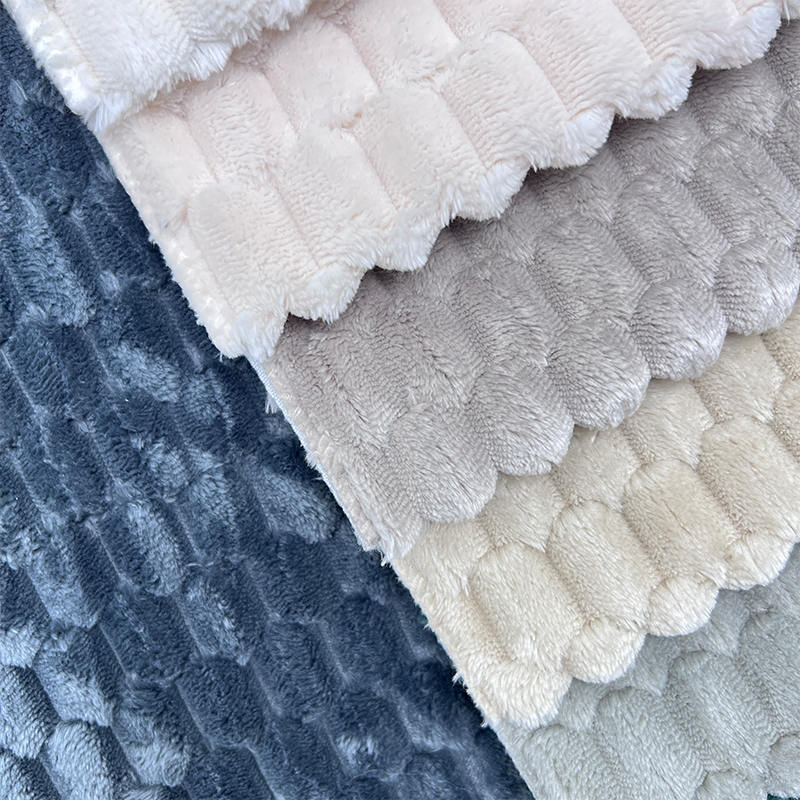 Sofa Fabric Manufacture Holland Velvet Plush Material Hoodie Fabric Teddy Fabric