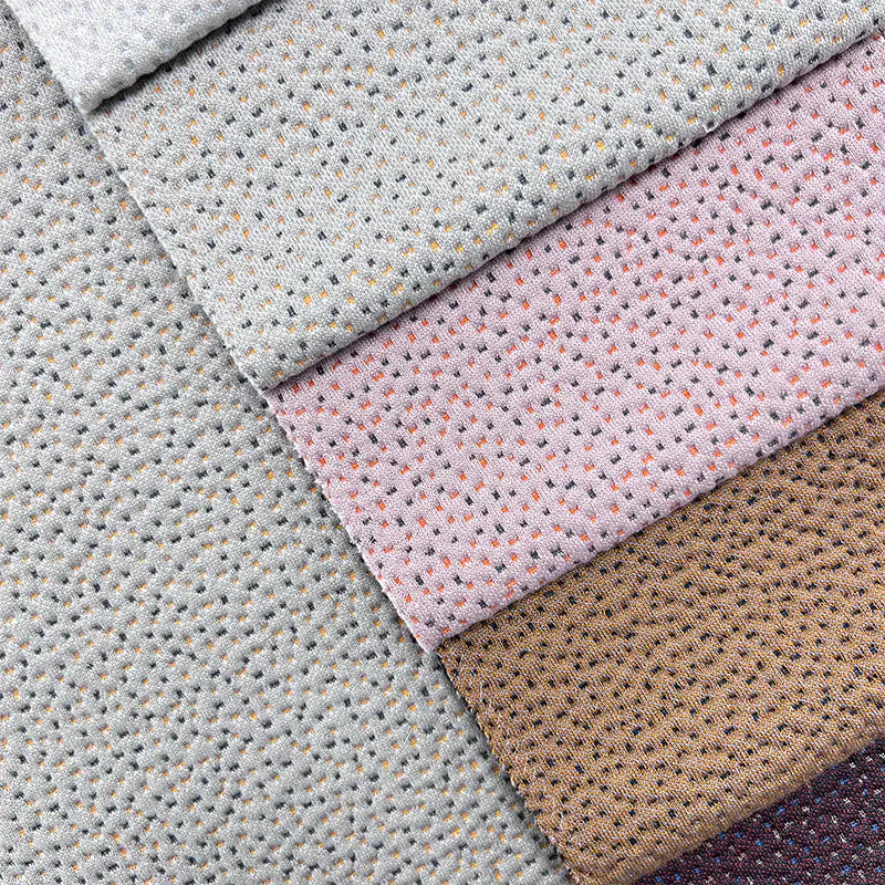 Modern Custom Design 100% Polyester Luxury Brand Design Designer Logo Fabric