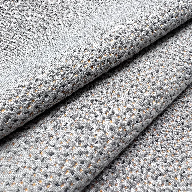 Modern Custom Design 100% Polyester Luxury Brand Design Designer Logo Fabric