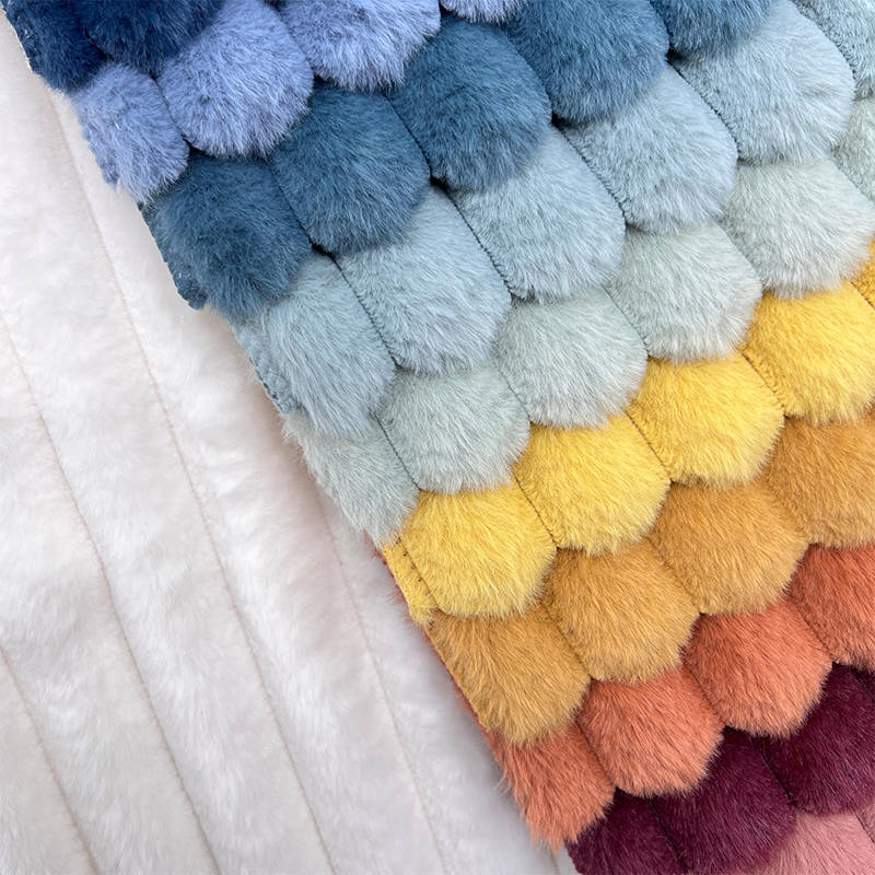 Short Pile Polyester Upholstery Plush Sherpa Fleece Fabric Plush Fabrics