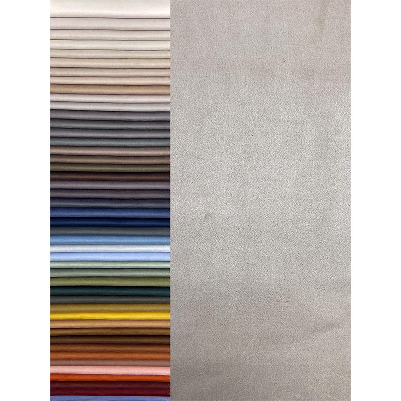 Upholstery Home Textile 100% Polyester Suede Furniture Sofa Fabric Micro Suede Fabric
