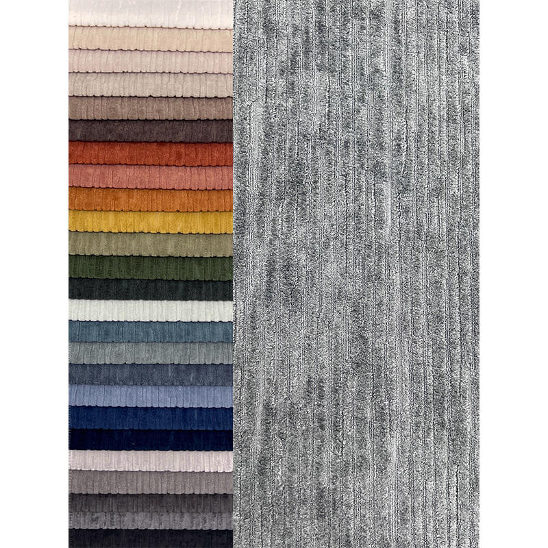 Upholstery Polyester Chenille Printed Velvet Fabrics for the Sofa