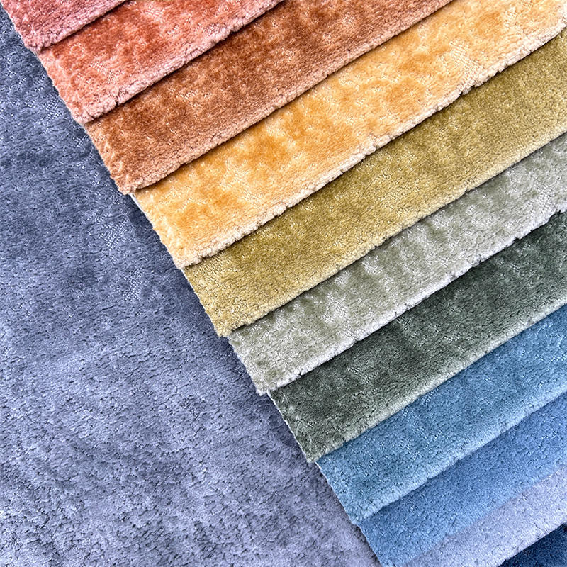 Home Textile Sofa Upholstery 100% Polyester Corduroy Fabric Velvet Fabric for Sofa