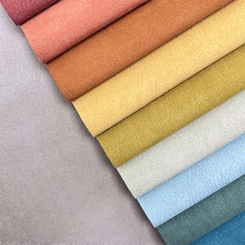 Luxurious Sofa Colorful Living Room Fabric Polyester Sofa Material Suede Fabric Sofa Fabric