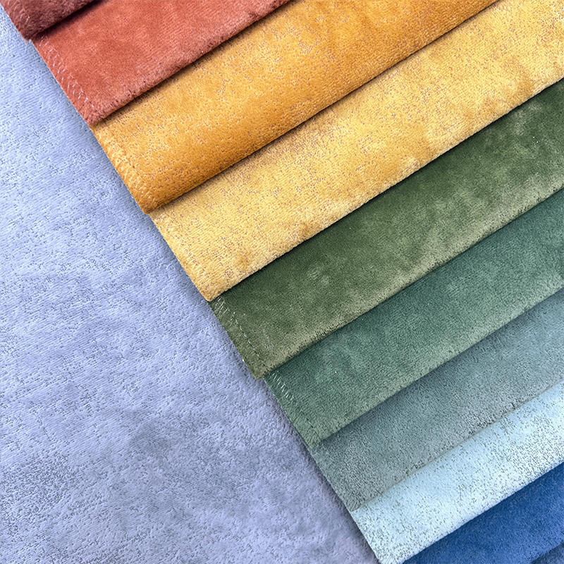 Velvet Fabric for Furniture Nonwoven Fabric for Home Textile Sofa Mattress Polyester Knitted Fabric