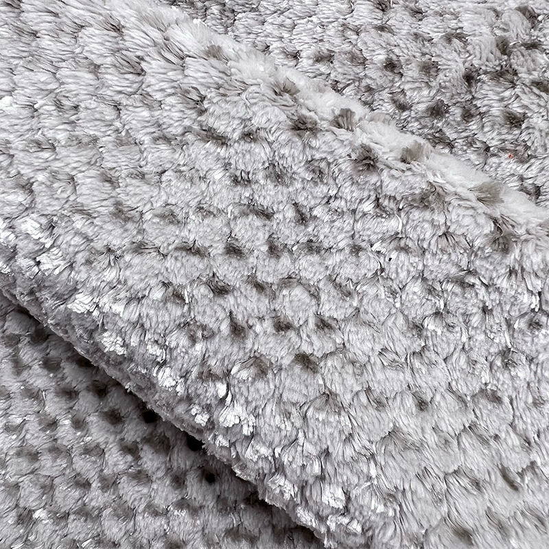 Factory Directly Wholesale Price Polyester Plush Felt Fabric Textile Raw Material for Sofa