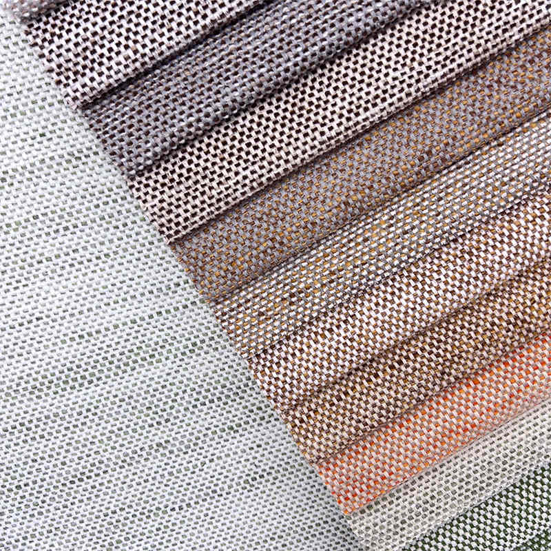 Luxurious Home Textile Fabric Sofa Linen Fabric Wholesale Textile Raw Material for Sofa