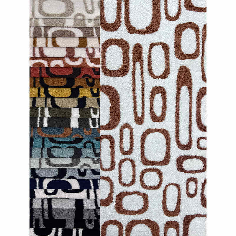 Modern Designer Fabric Material Luxury Sofa Fabric for Lounge Sofa Furniture Luxury
