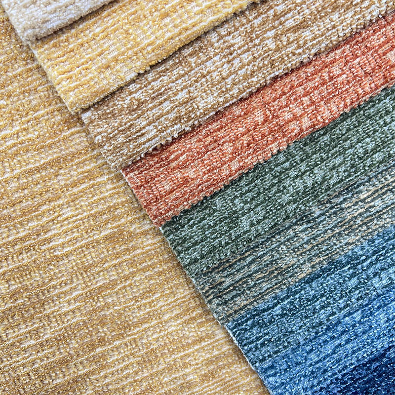 High-tensile Strength Elegant Design Fabric 100% Polyester Knit Sofa Fabric Velvet