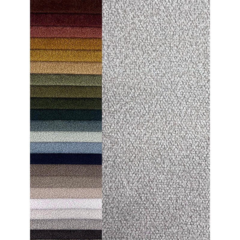 Customized Polyester Dyed Fabric Sofa Material Soft Velvet Fabric for Indoor Furniture